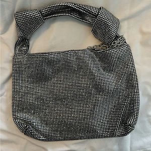 Mini rhinestone bag